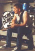 Josh sitting on drum riser